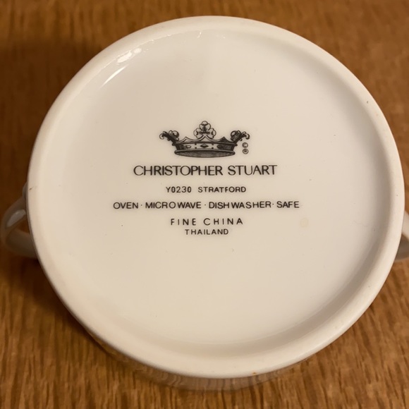 Stratford by Christopher Stuart Sugar and Creamer - Picture 5 of 10